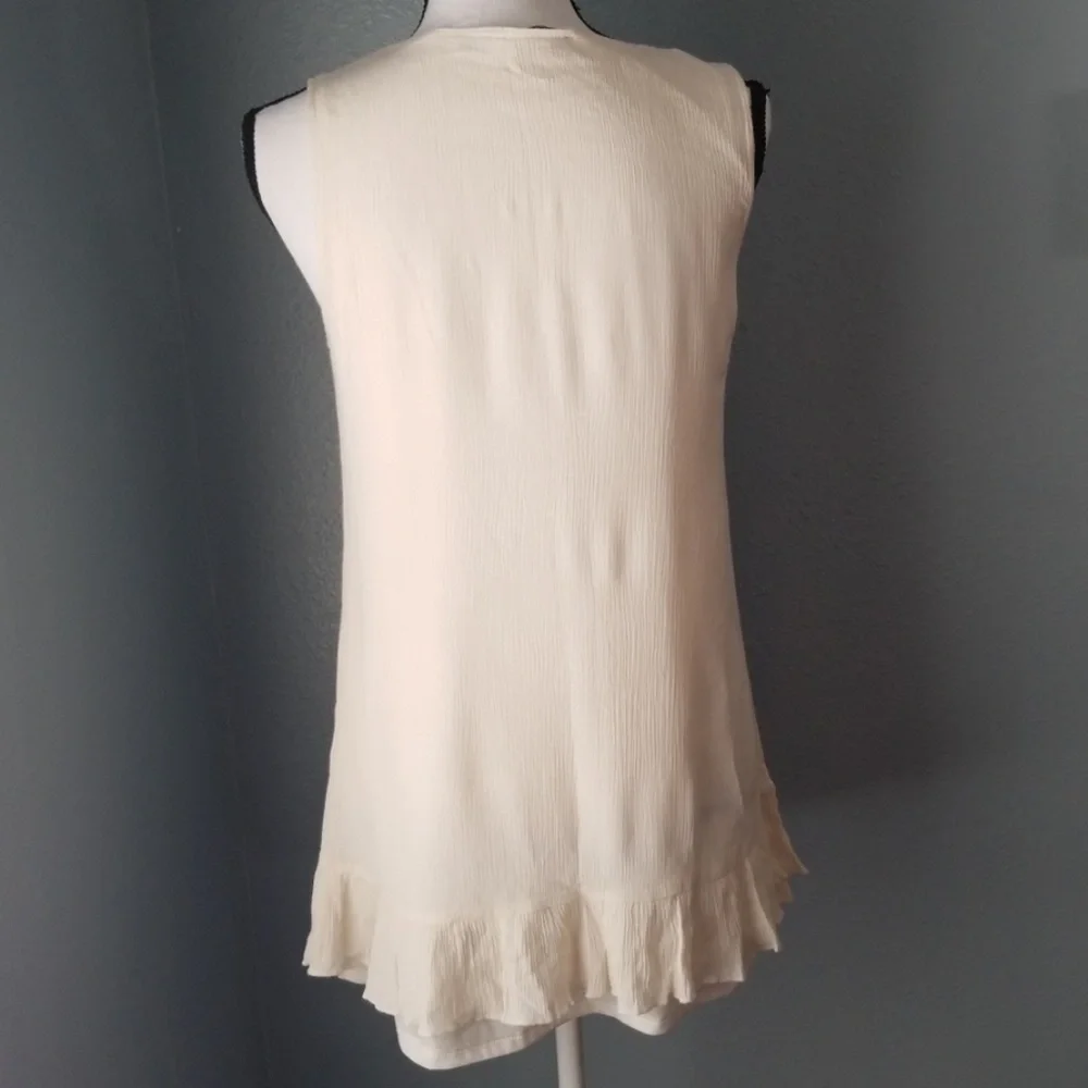 Ark & Co Boho Embroidered Tunic Tank Top - Picture 6 of 8